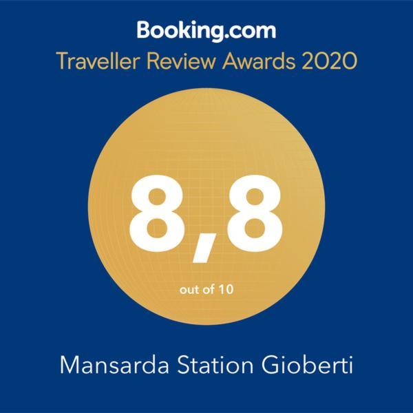 Apartmán Mansarda Station Gioberti Turín Exteriér fotografie